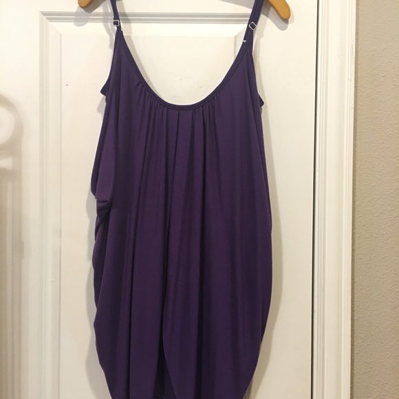 “BELLA MATTO” PURPLE KNIT SUNDRESS - MED - Picture 11 of 11